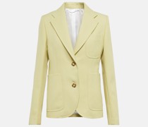 Blazer aus Gabardine