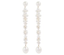 Sophie Bille Brahe Ohrringe Grand Bellis aus 14kt Gold mit Suesswasserperlen