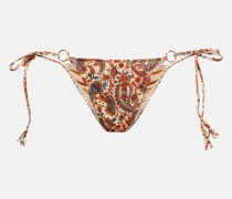 Bedrucktes Bikini-Höschen