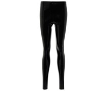 Versace Leggings aus Latex