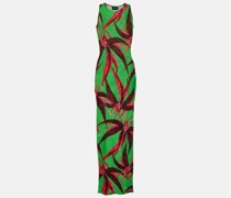 Louisa Ballou Bedrucktes Maxikleid