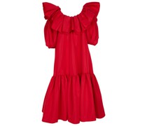 Alexander McQueen Midikleid mit Rueschen