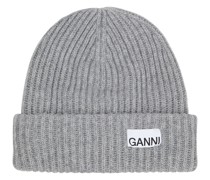 Ganni Beanie aus einem Wollgemisch