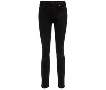 7 For All Mankind Mid-Rise Skinny Jeans Roxanne