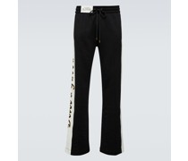 Dolce&Gabbana Bestickte Jogginghose aus Baumwolle