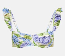 Agua by Agua Bendita Bikini-Oberteil Kiwi Hortensia