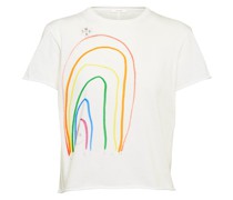 The Row Cropped-Top Rainbow aus Baumwolle