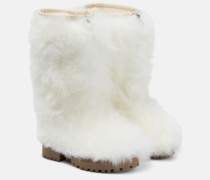 Stiefel aus Shearling