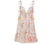 Etro Minikleid aus Baumwollpopeline