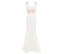 Rebecca Vallance Bridal Robe Francine aus Crepe