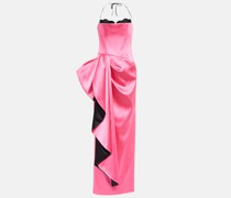 Rasario Robe aus Satin