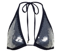 Jean Paul Gaultier Bikini-Oberteil mit Pailletten