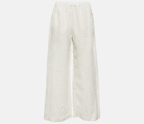 Weite Hose Lola aus Leinen