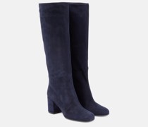 Gianvito Rossi Stiefel aus Veloursleder
