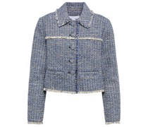 Proenza Schouler White Label Cropped-Jacke aus Tweed