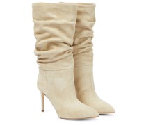 Stiefel aus Veloursleder