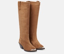 Dorothee Schumacher Westernstiefel aus Veloursleder
