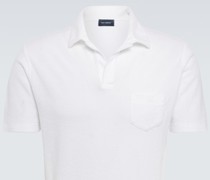 Thom Sweeney Polohemd aus Baumwollfrottee
