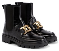 Tod's Chelsea Boots Catena aus Leder