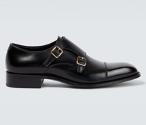 Tom Ford Monkstrap-Schuhe Claydon aus Leder