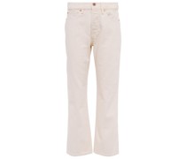 High-Rise Cropped Jeans Austin