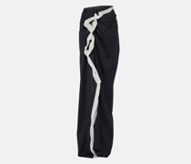 Dries Van Noten Maxirock Sinam aus Wolle