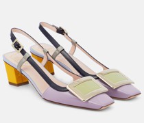Roger Vivier Slingback-Pumps Belle Vivier aus Lackleder