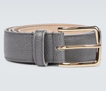 Thom Browne Guertel 4-Bar aus Leder