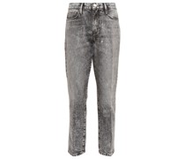 Mid-Rise Straight Jeans Le Nouveau