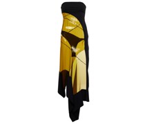 Mugler Asymmetrisches Midikleid