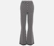 Joseph High-Rise-Hose aus Jacquard