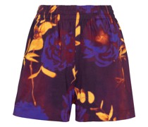 Bedruckte Shorts aus Baumwoll-Jersey