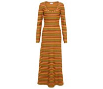 Maxikleid Hank aus einem Wollgemisch