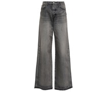 Amiri High-Rise Jeans mit weitem Bein