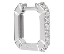 Eera Einzelner Ohrring Mini aus 18kt Weissgold mit Diamanten