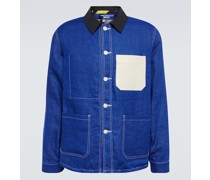 X Roy Lichtenstein Jacke aus Leinen und Baumwolle