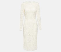 Dolce&Gabbana Midikleid aus Spitze