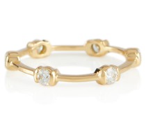 Melissa Kaye Ring Zea aus 18kt Gelbgold mit Diamanten