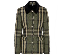 Burberry Karierte Steppjacke