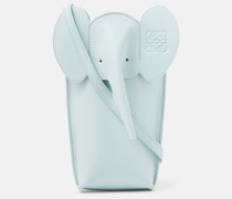 Schultertasche Elephant Pocket aus Leder