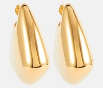 Ohrringe Fin Large aus Sterlingsilber, 18kt vergoldet