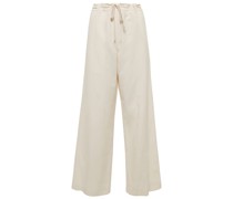 The Row Hose Dandy aus Seide und Leinen