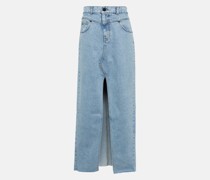 The Mannei Maxirock Aluta aus Denim