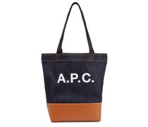 A.P.C. Tote Axelle mit Leder