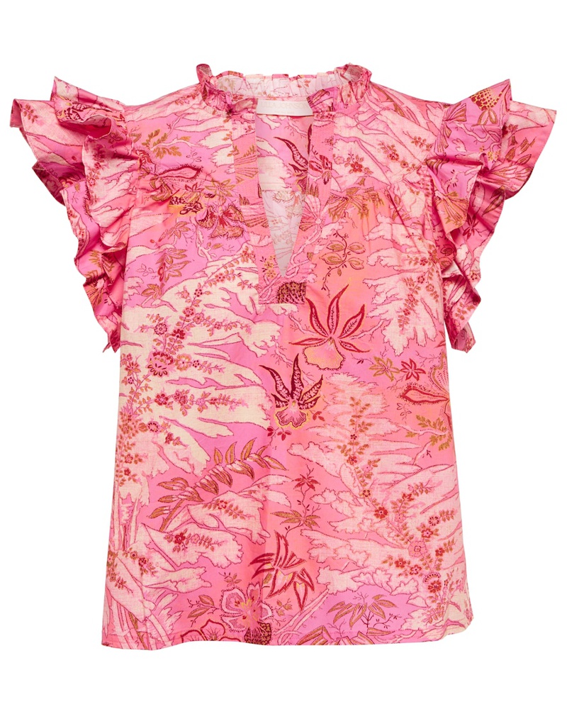 Ulla Johnson Damen Ulla Johnson Top Lei aus Baumwolle
