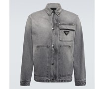 Hemdjacke aus Denim