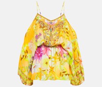 Camilla Playsuit aus Seide