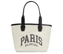 Balenciaga Cities Tote Paris Jumbo Small aus Canvas