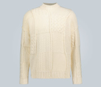 JW Anderson Patchwork-Pullover aus Baumwolle