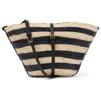 Schultertasche Watermill aus Raffiabast